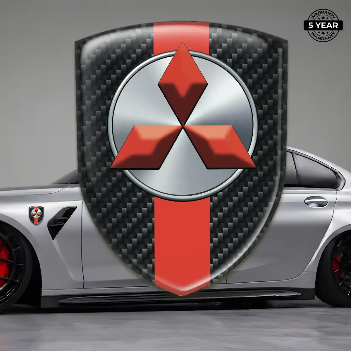 Mitsubishi Crest Emblem Elite Finish