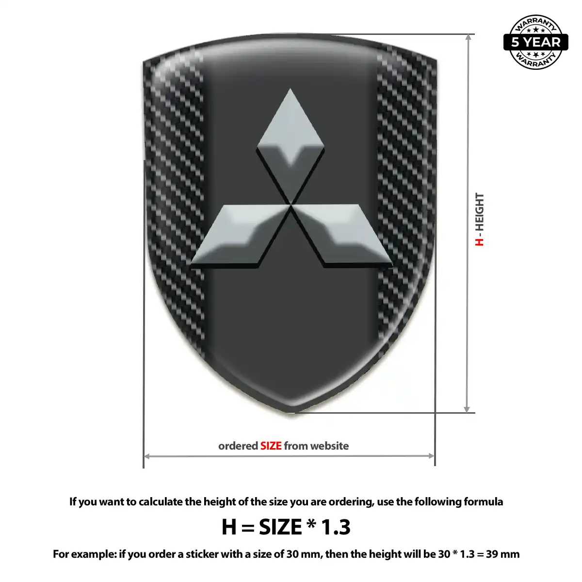 Mitsubishi Crest Emblem Refined Design