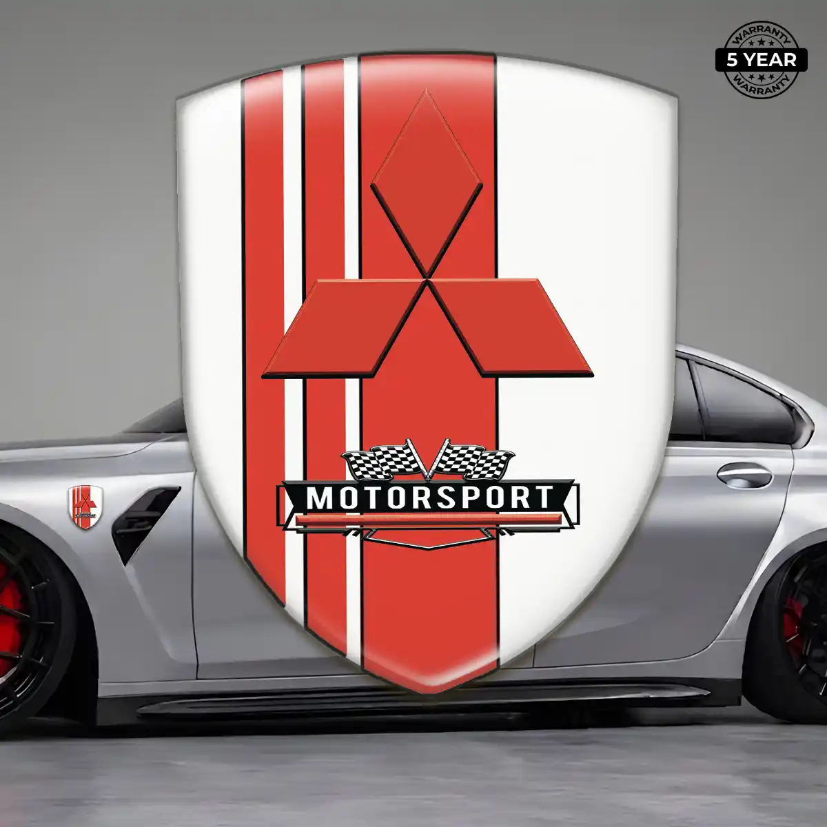 Mitsubishi Crest Emblem Sleek Style