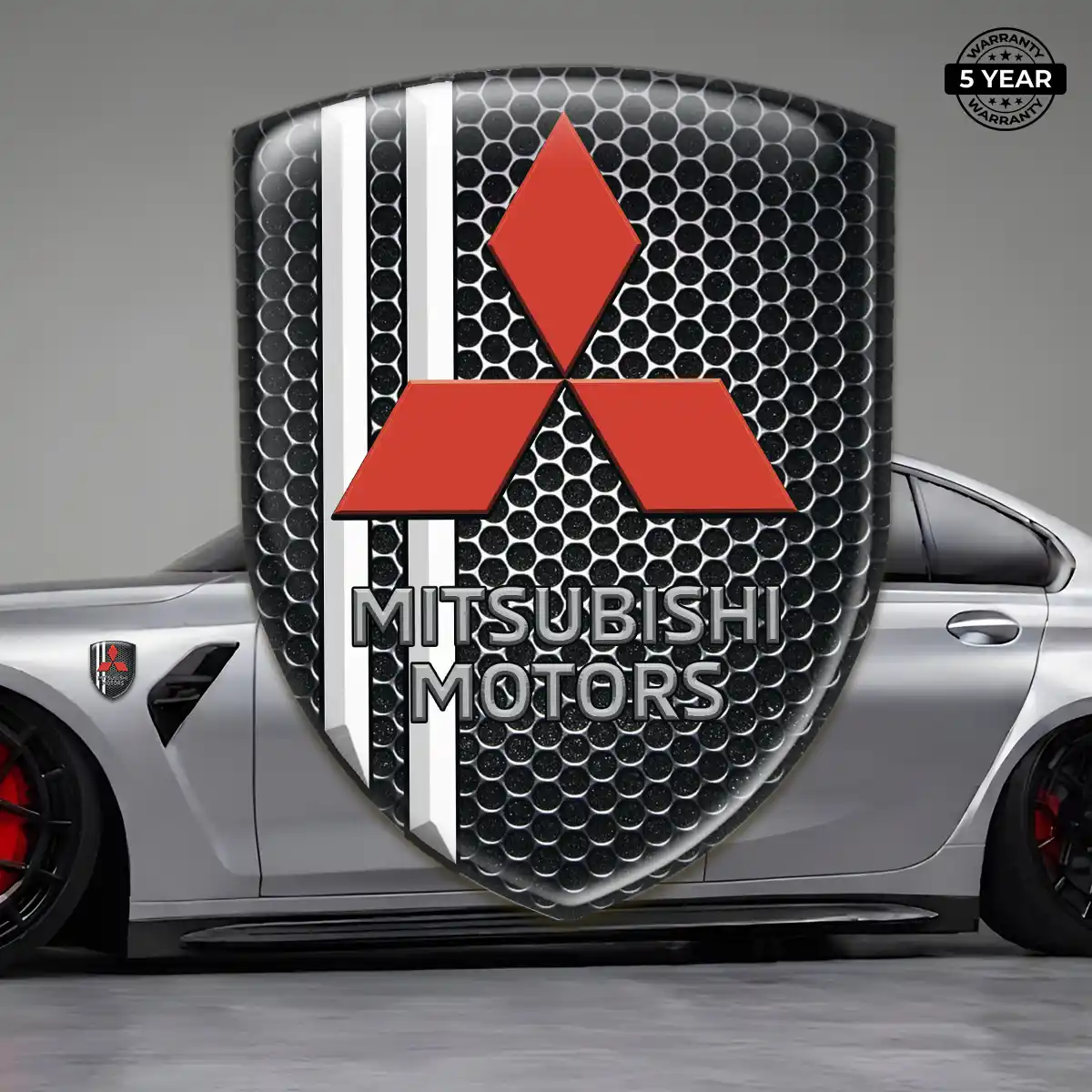 Mitsubishi Crest Emblem Superior Craft