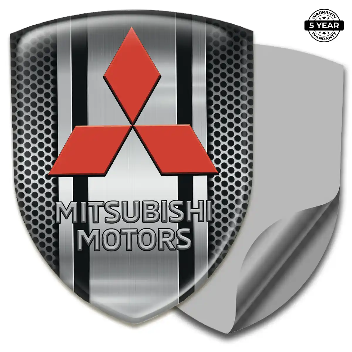 Mitsubishi Crest Logo Emblem Deluxe Edition