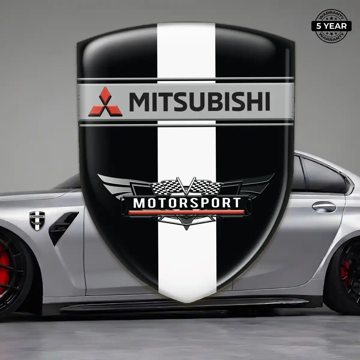 Mitsubishi Crest Logo Emblem Elite Edition