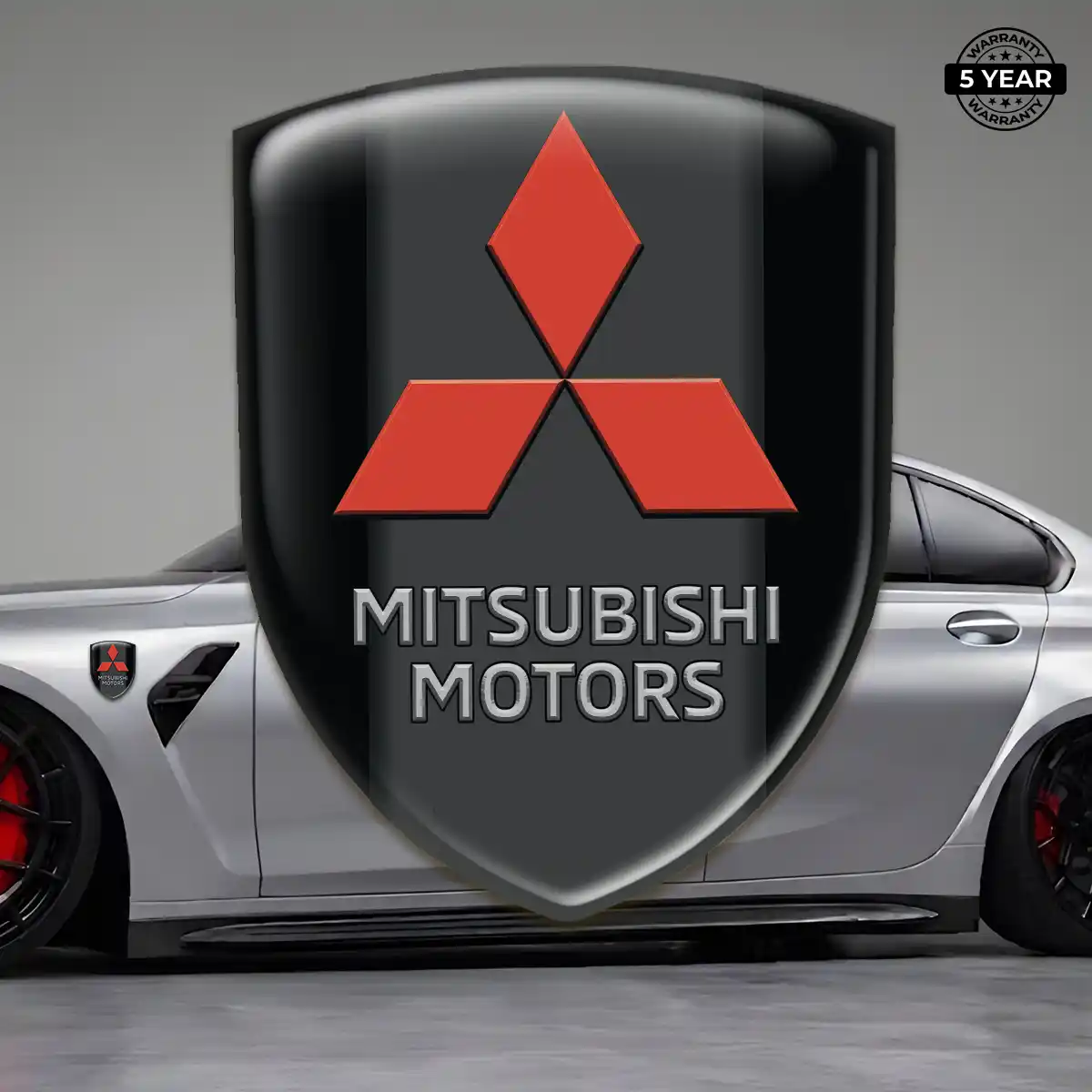 Mitsubishi Crest Logo Emblem Elite Finish
