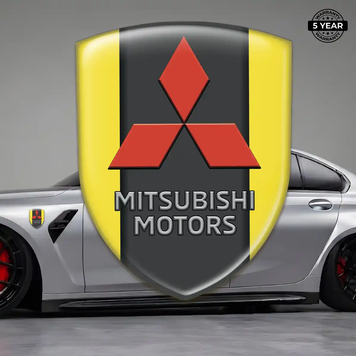 Mitsubishi Crest Logo Emblem Noble Edition