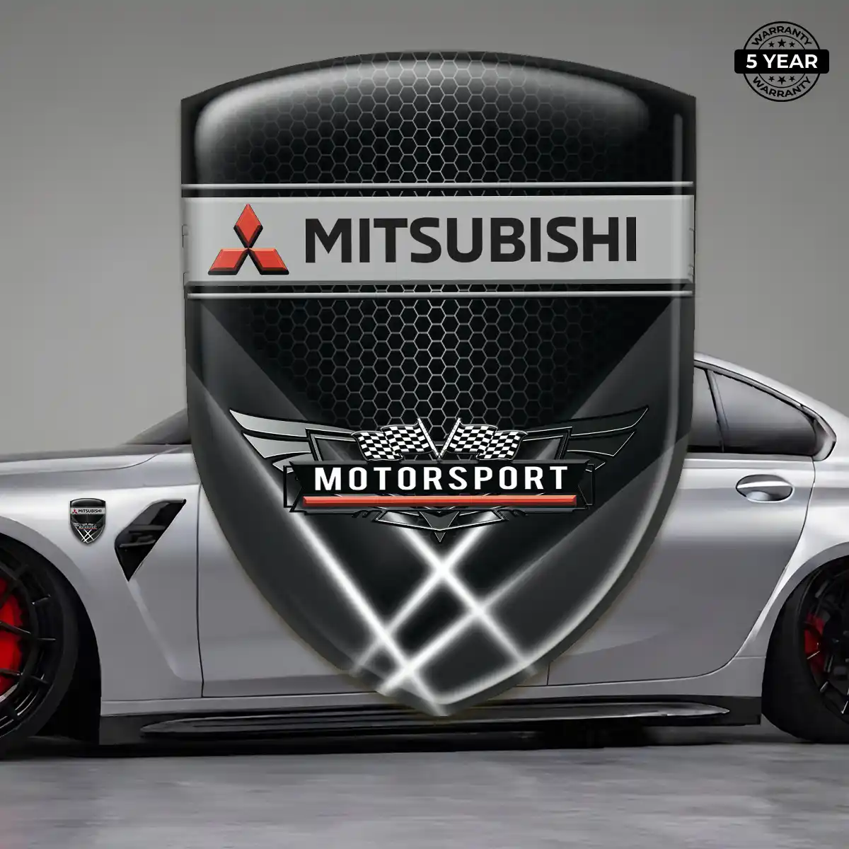 Mitsubishi Crest Logo Emblem Prime Quality