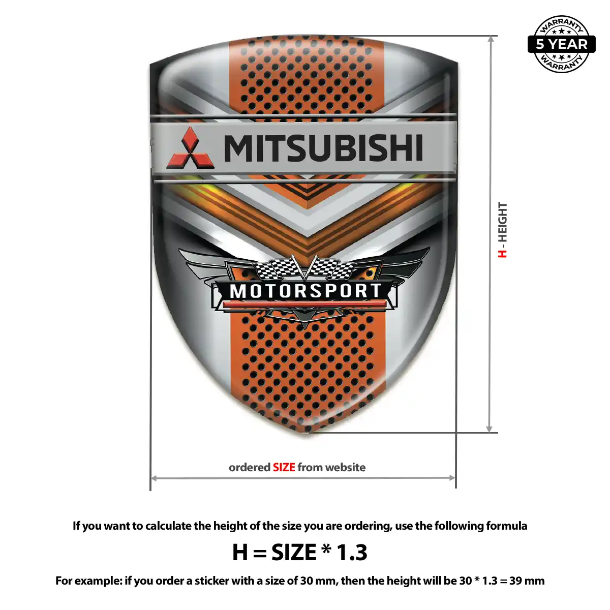 Mitsubishi Crest Logo Emblem Superior Craft
