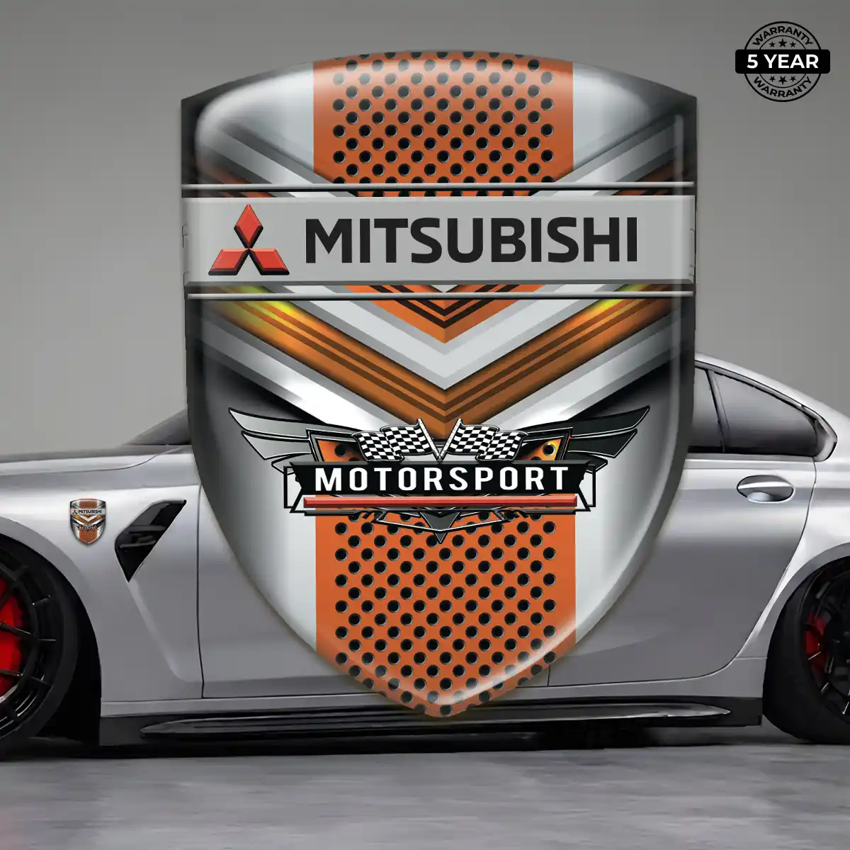 Mitsubishi Crest Logo Emblem Superior Craft