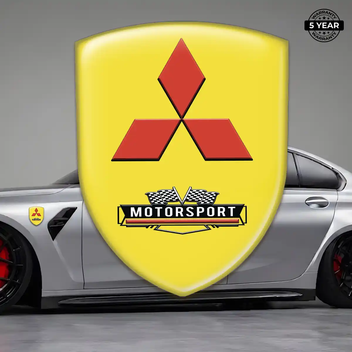 Mitsubishi Domed Badge Deluxe Edition