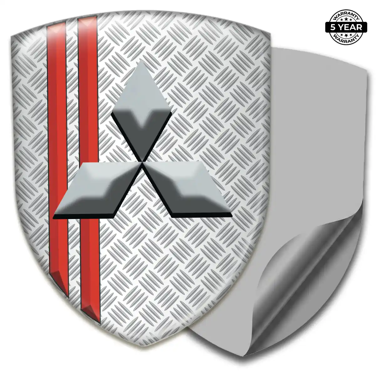 Mitsubishi Domed Car Sticker Deluxe Edition