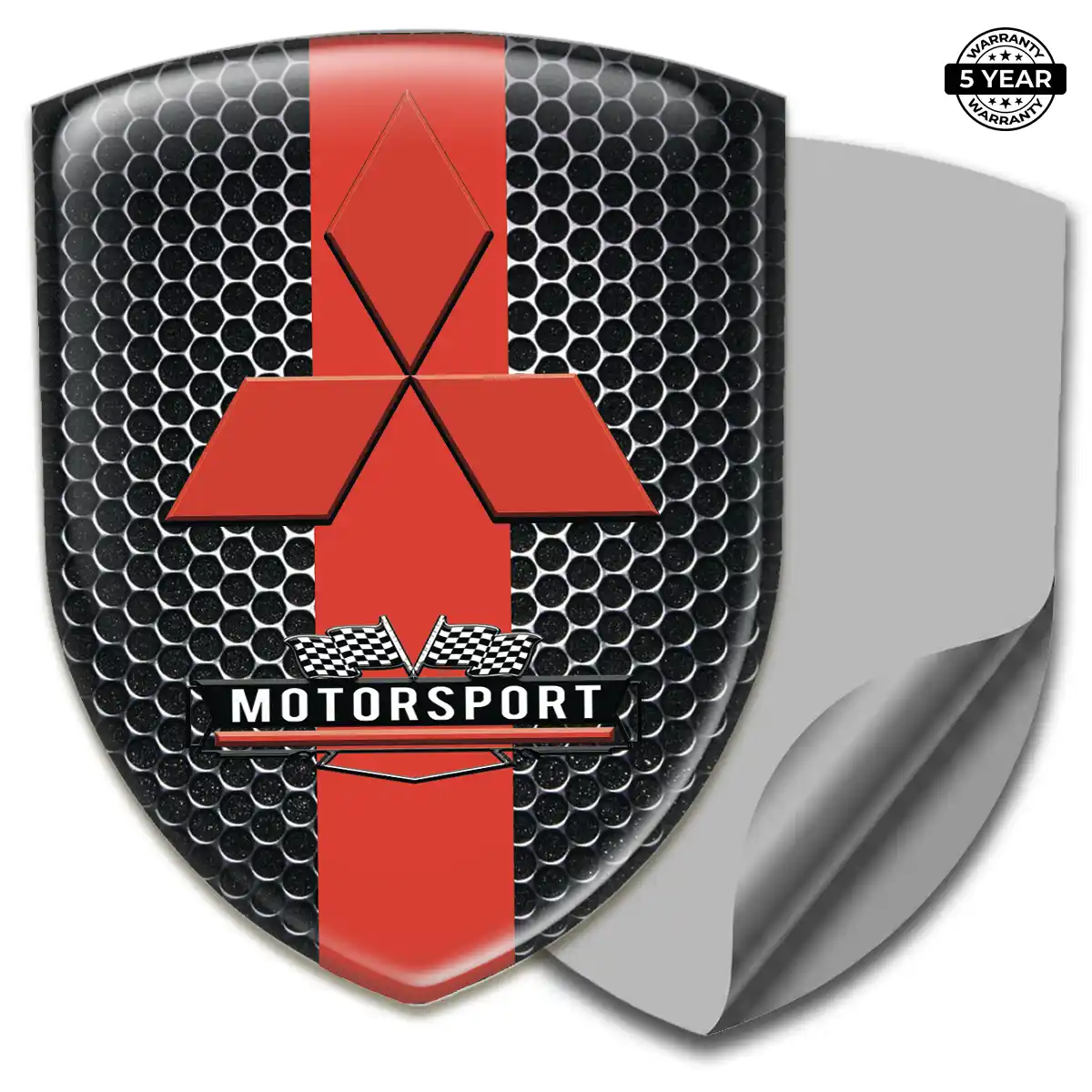Mitsubishi Domed Car Sticker Noble Edition