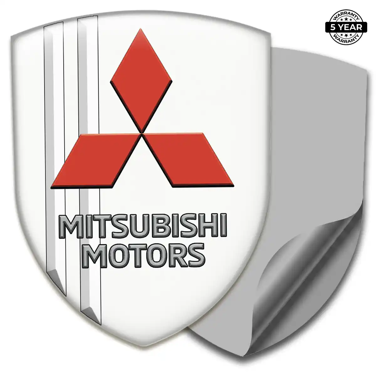 Mitsubishi Domed Car Sticker Prestige Line