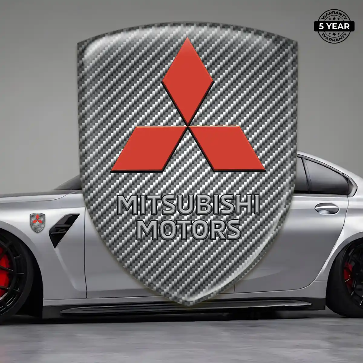 Mitsubishi Domed Decal Elite Edition