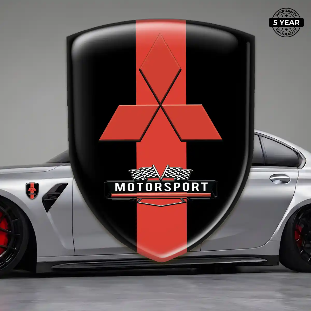 Mitsubishi Domed Decal Noble Edition