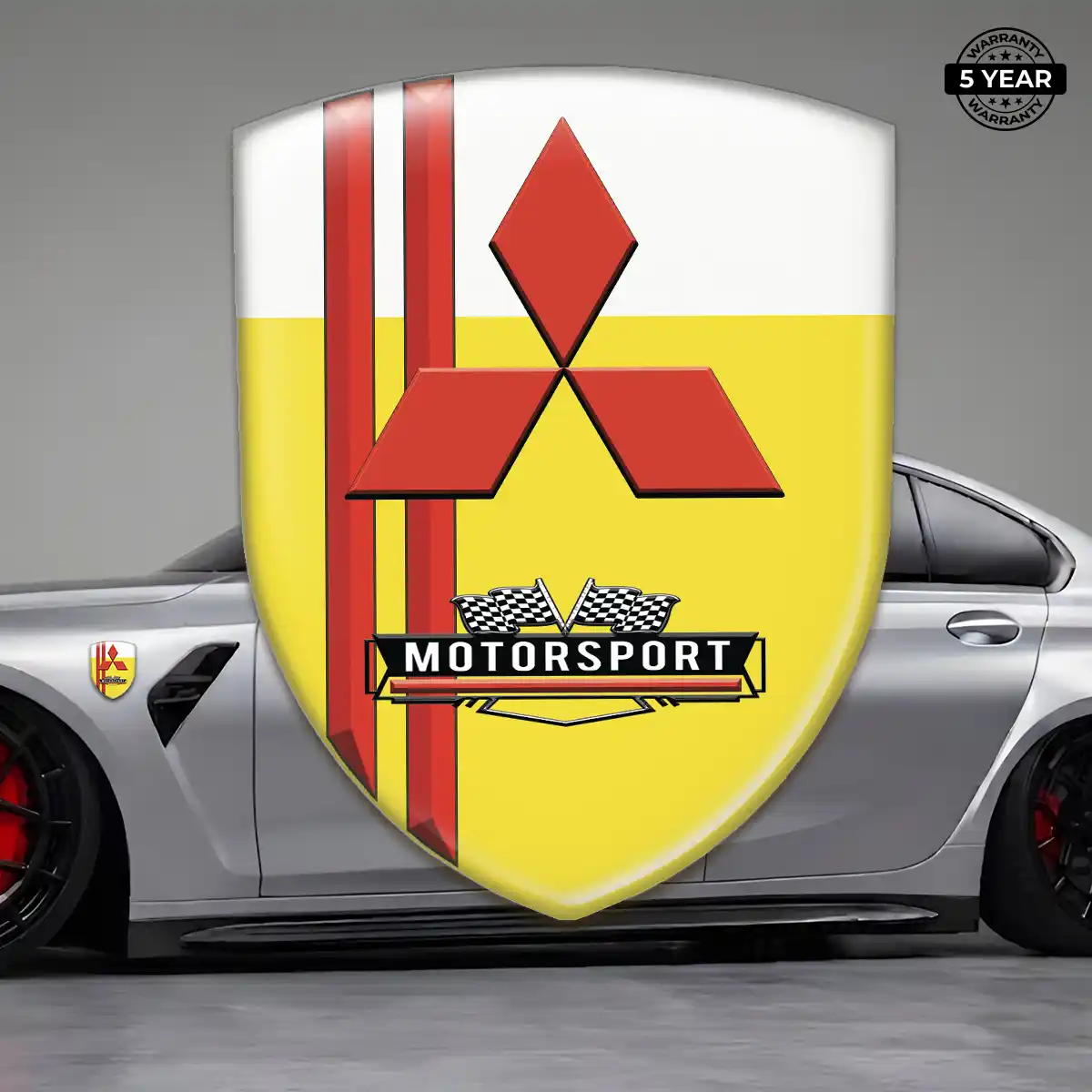 Mitsubishi Domed Emblem Refined Design