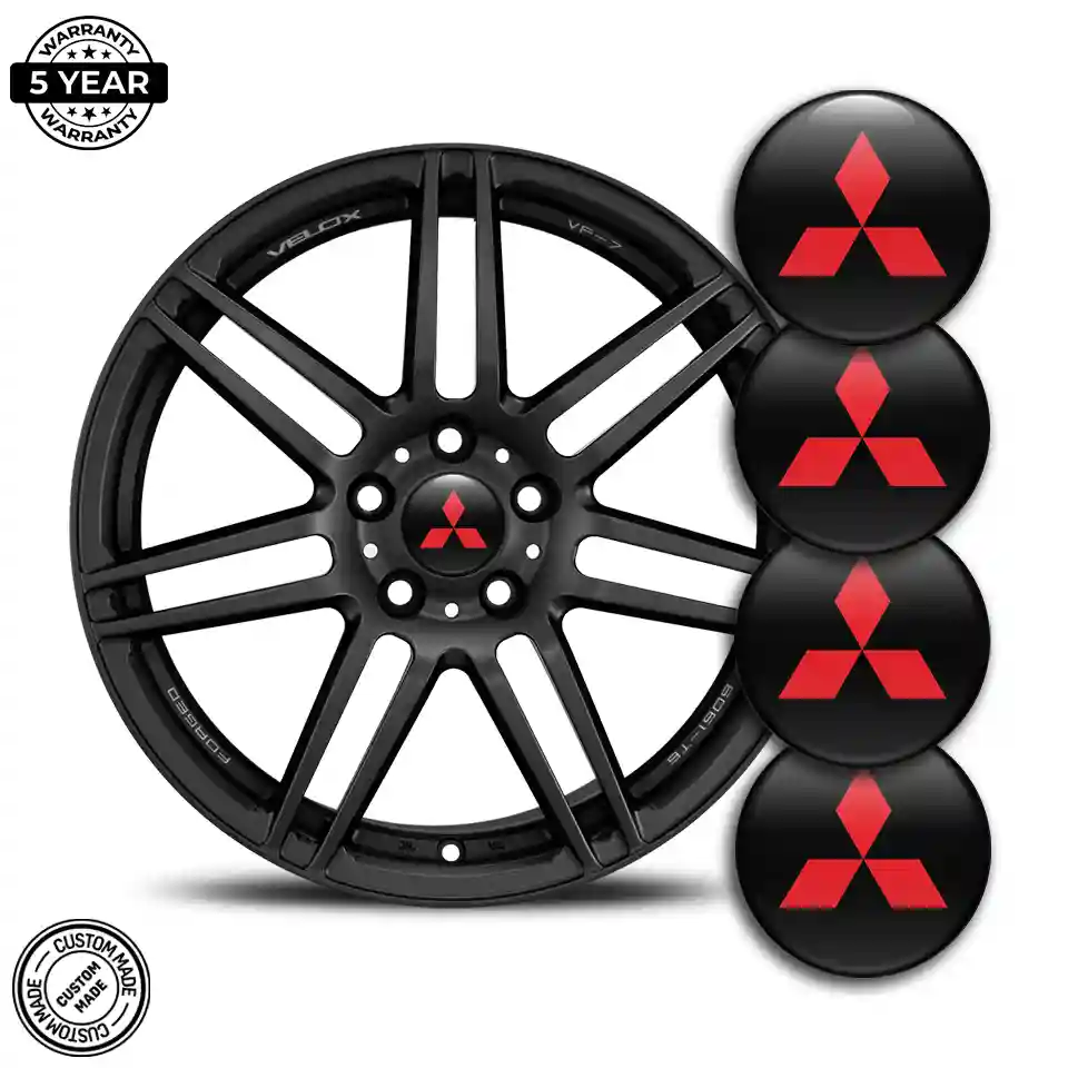 Mitsubishi Domed Emblem Sleek Style