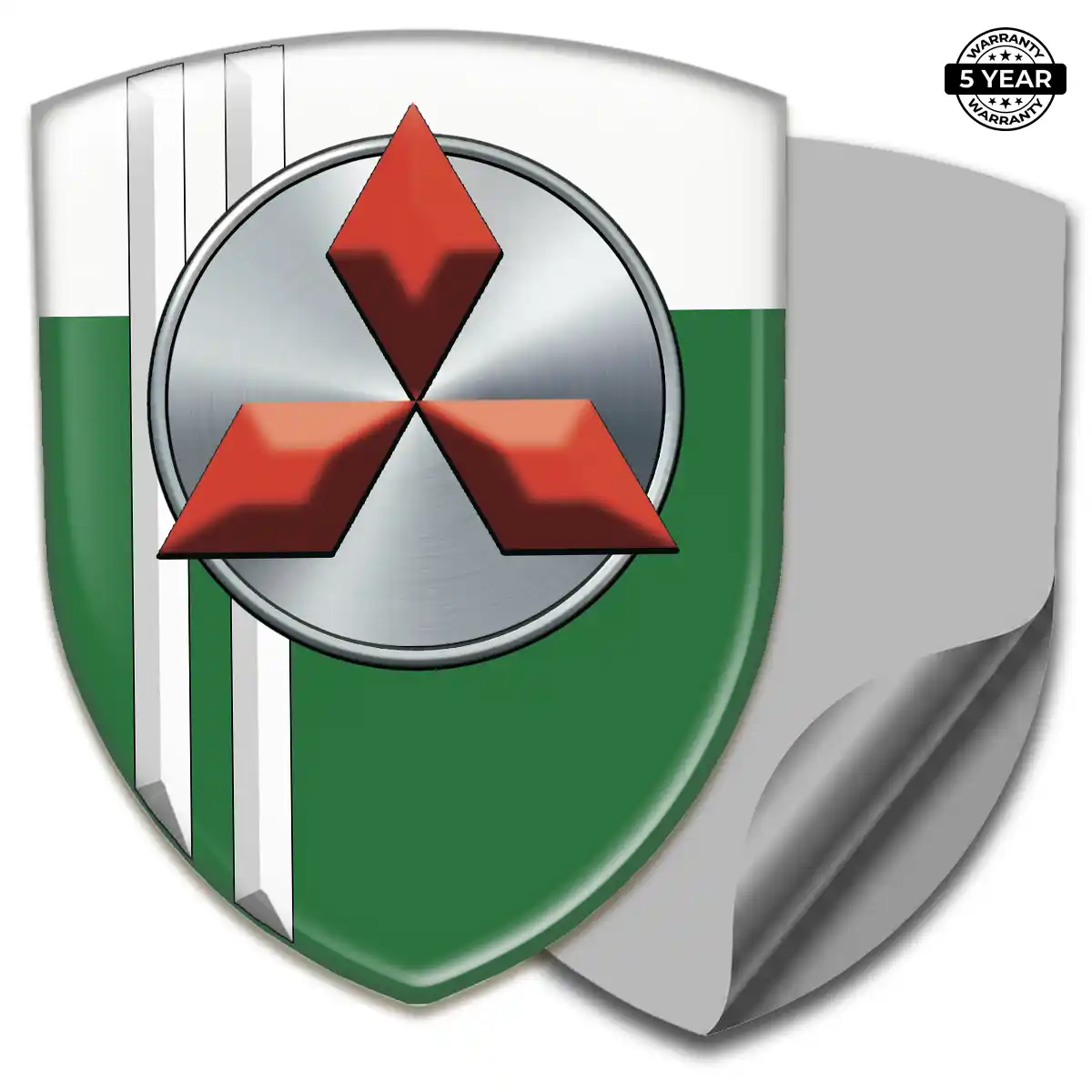 Mitsubishi Domed Logo Decal Exclusive Series