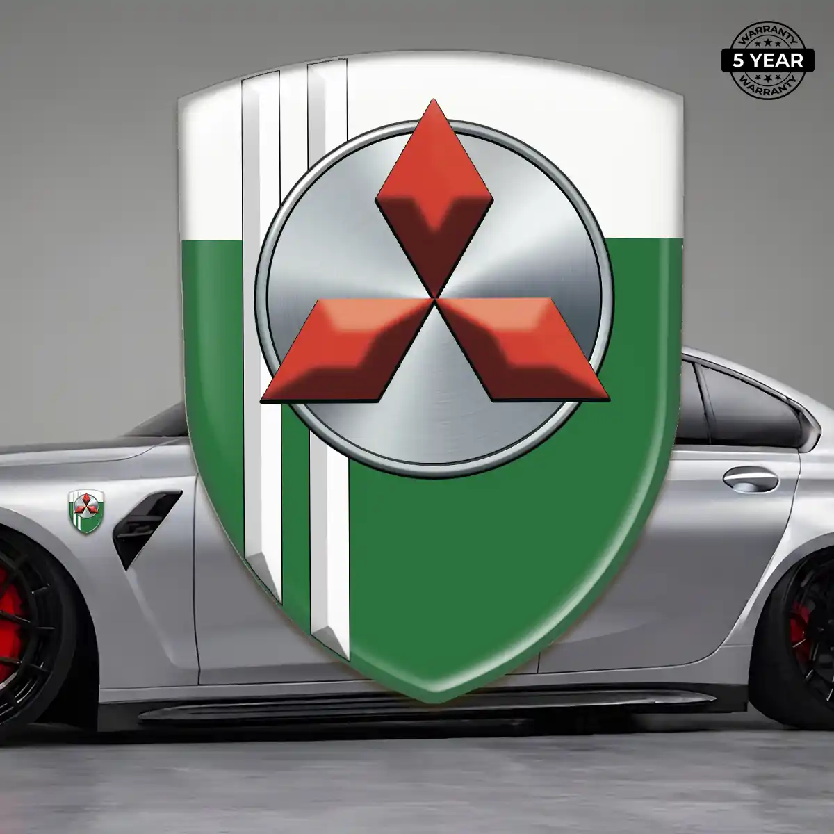 Mitsubishi Domed Logo Decal Exclusive Series