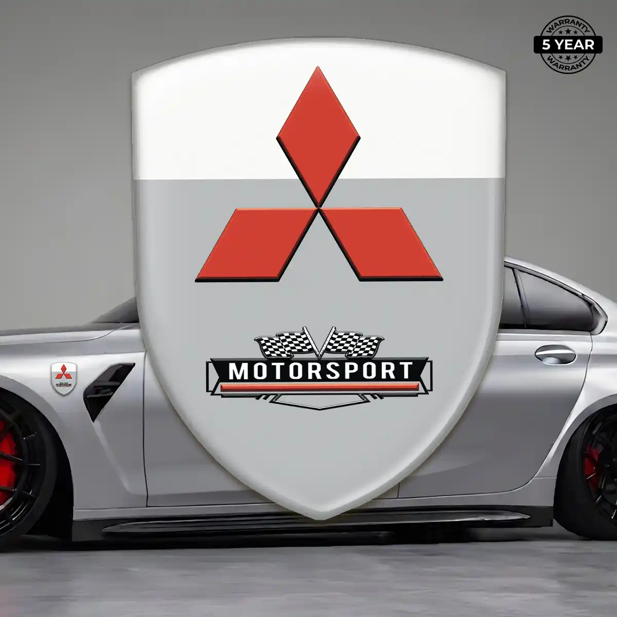 Mitsubishi Domed Logo Decal Noble Edition