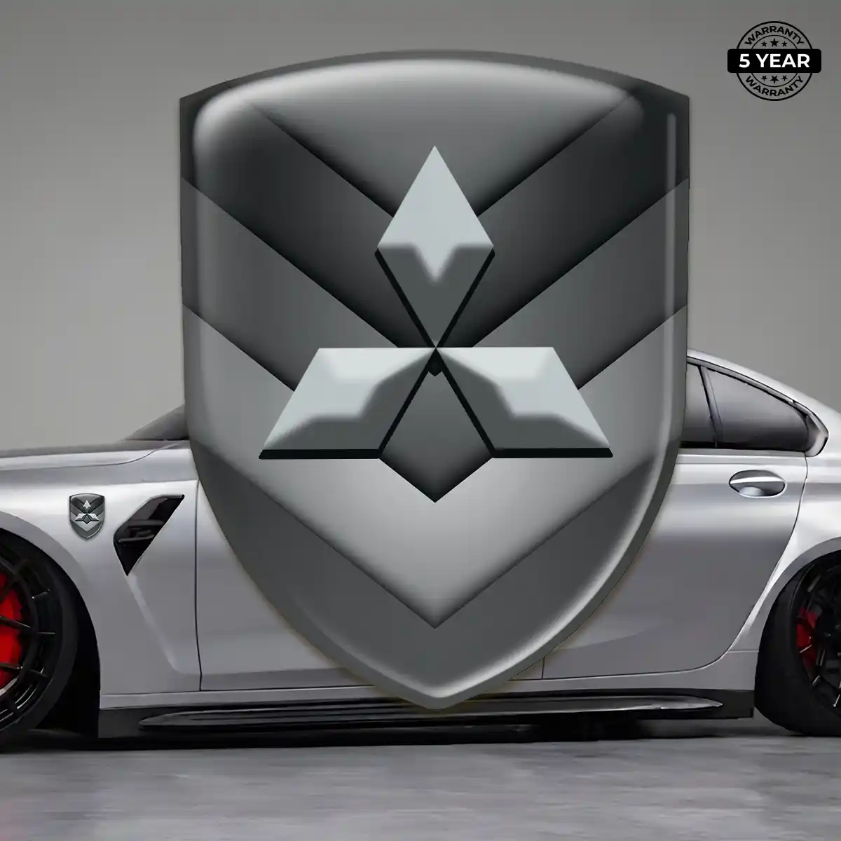Mitsubishi Domed Logo Sticker Exclusive Series