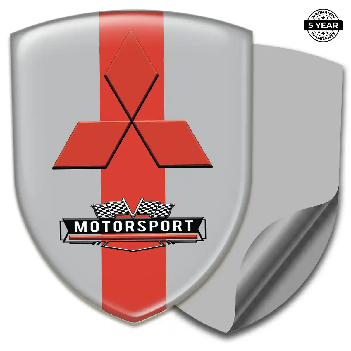 Mitsubishi Domed Logo Sticker Prestige Line