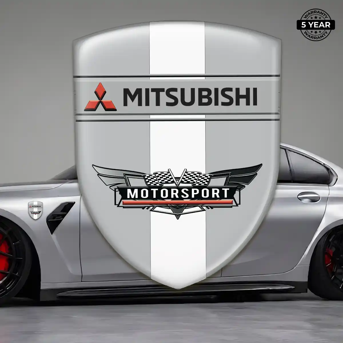 Mitsubishi Emblem Badge Deluxe Edition