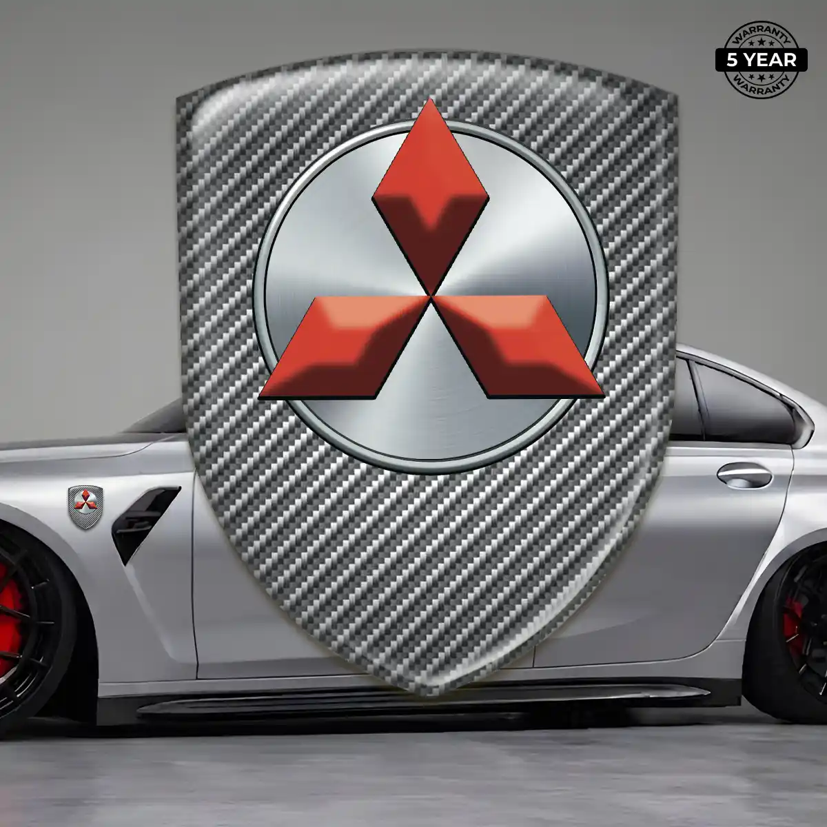 Mitsubishi Emblem Badge Elite Edition