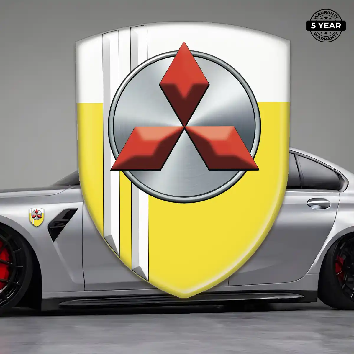Mitsubishi Emblem Badge Logo Noble Edition