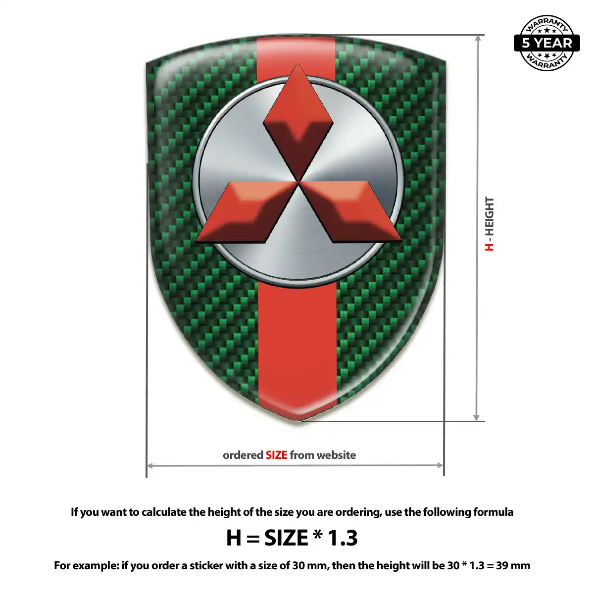 Mitsubishi Emblem Badge Logo Refined Design