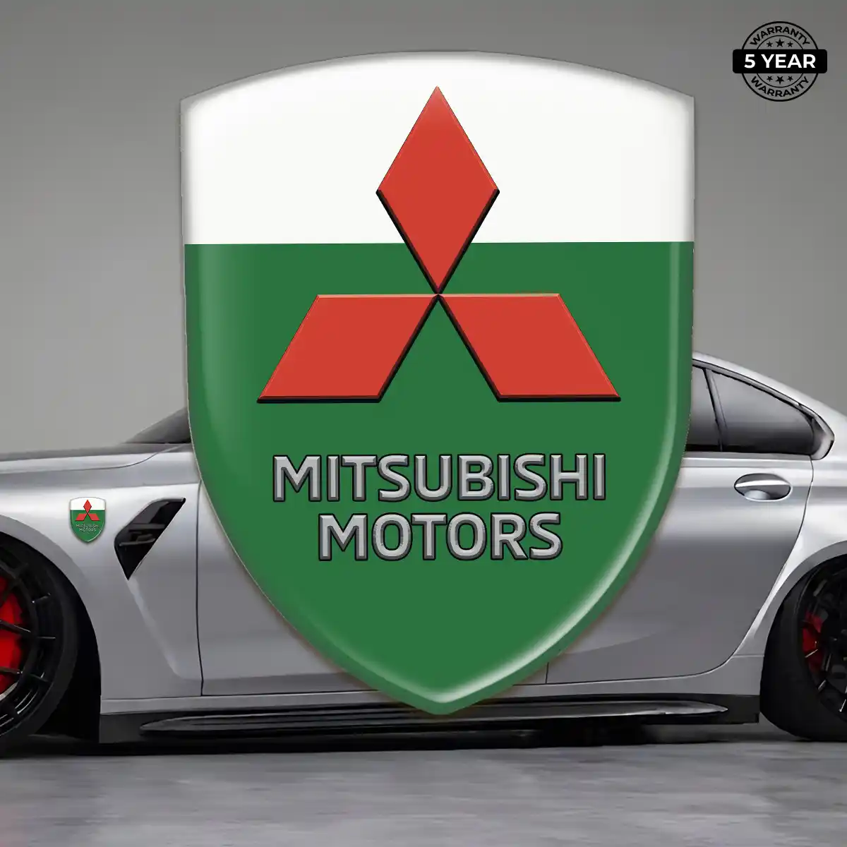 Mitsubishi Emblem Badge Logo Sleek Style
