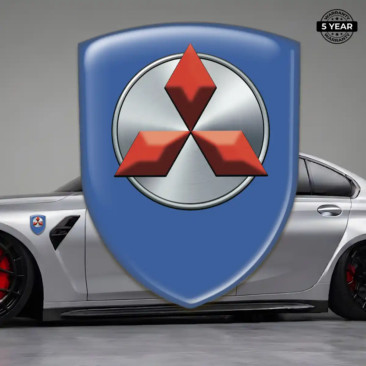 Mitsubishi Emblem Badge Opulent Line