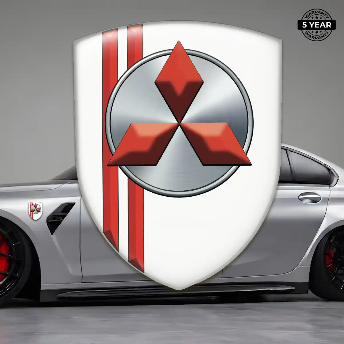 Mitsubishi Emblem Badge Signature Grade