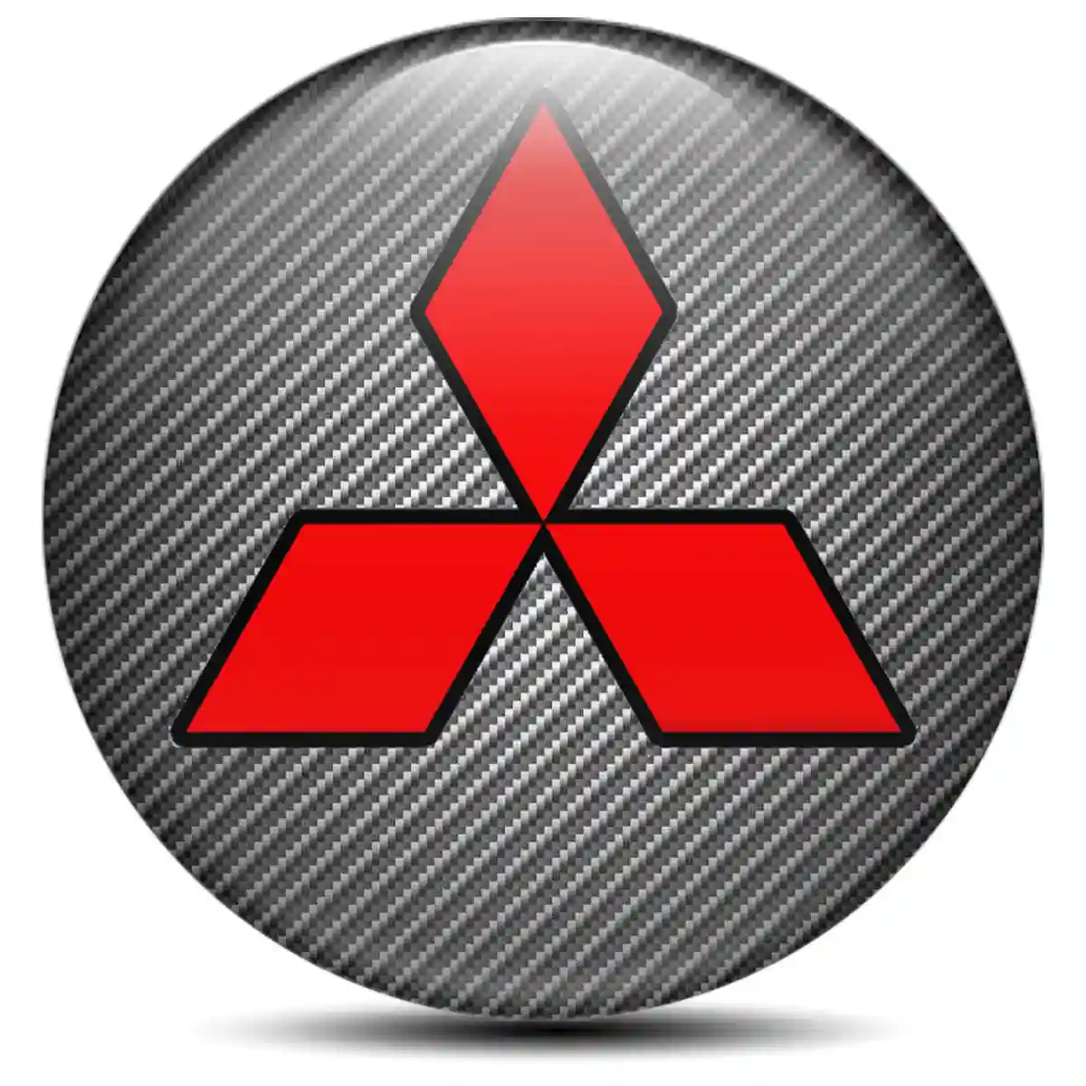 Mitsubishi Emblem Badge Sleek Style