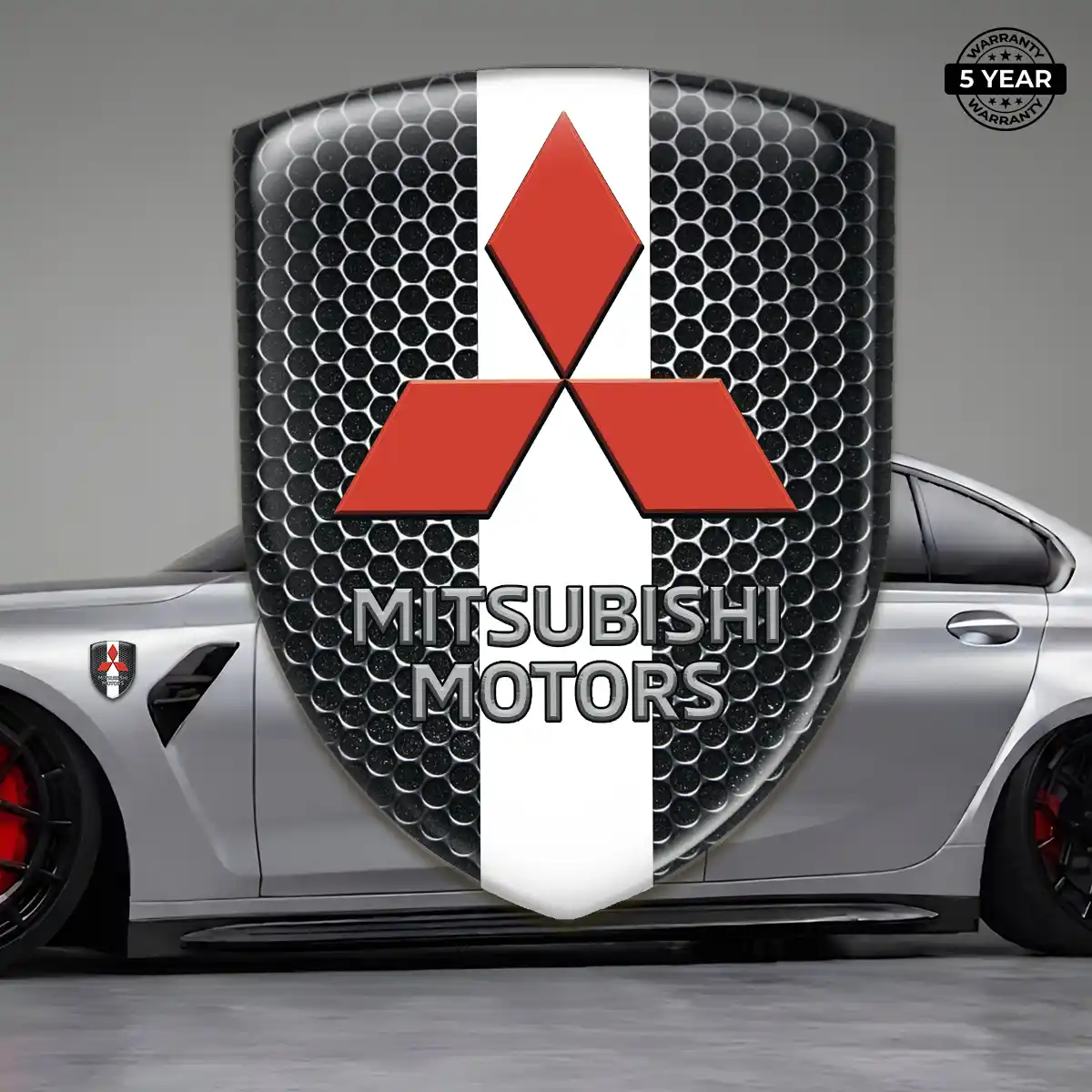 Mitsubishi Emblem Crest Elite Finish