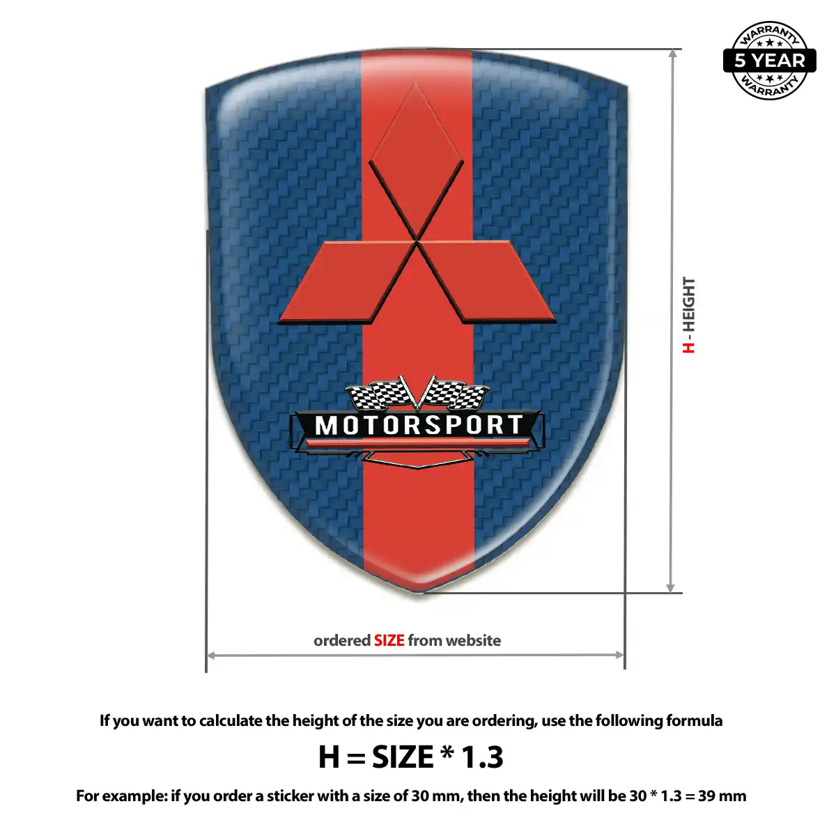 Mitsubishi Emblem Crest Noble Edition