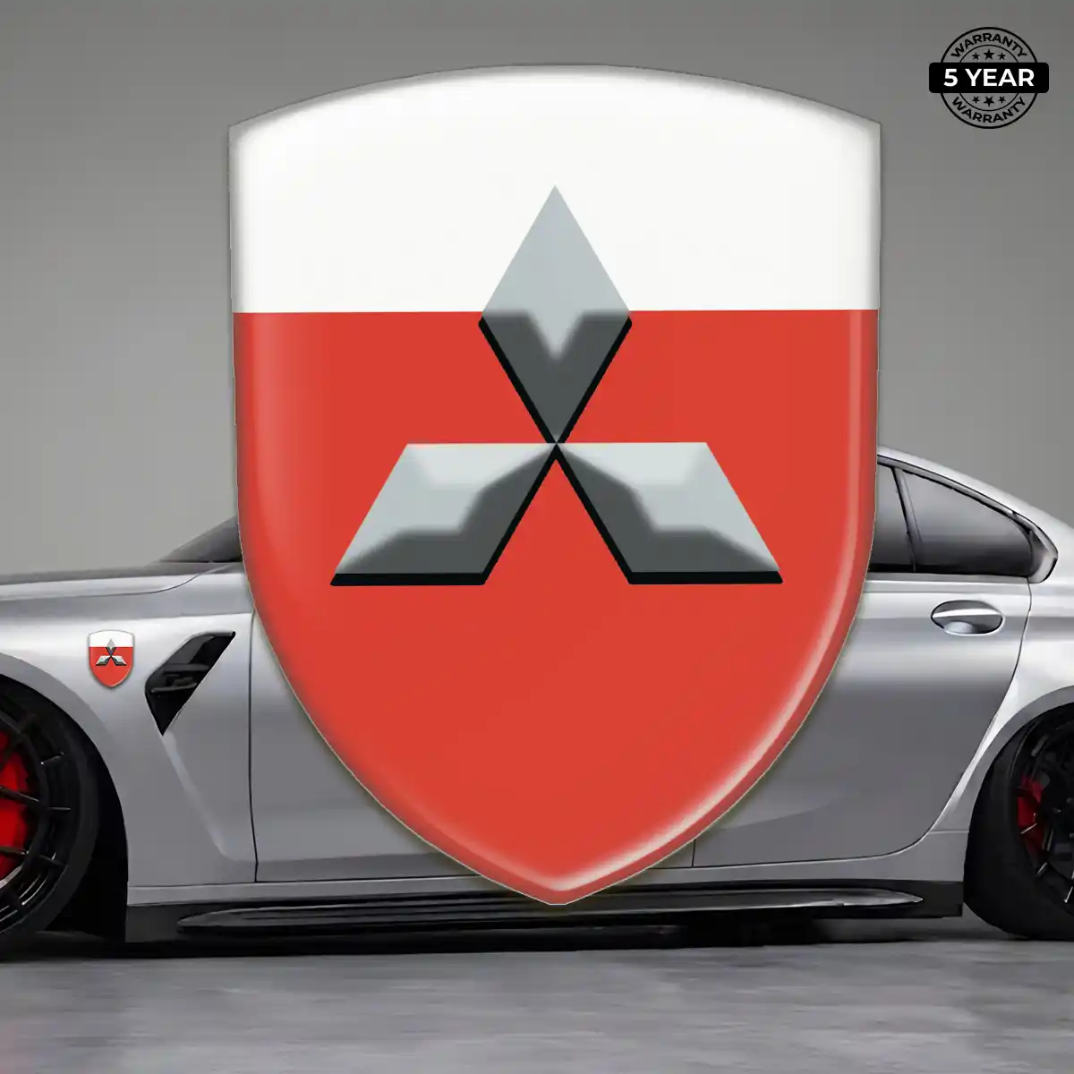 Mitsubishi Emblem Crest Refined Design