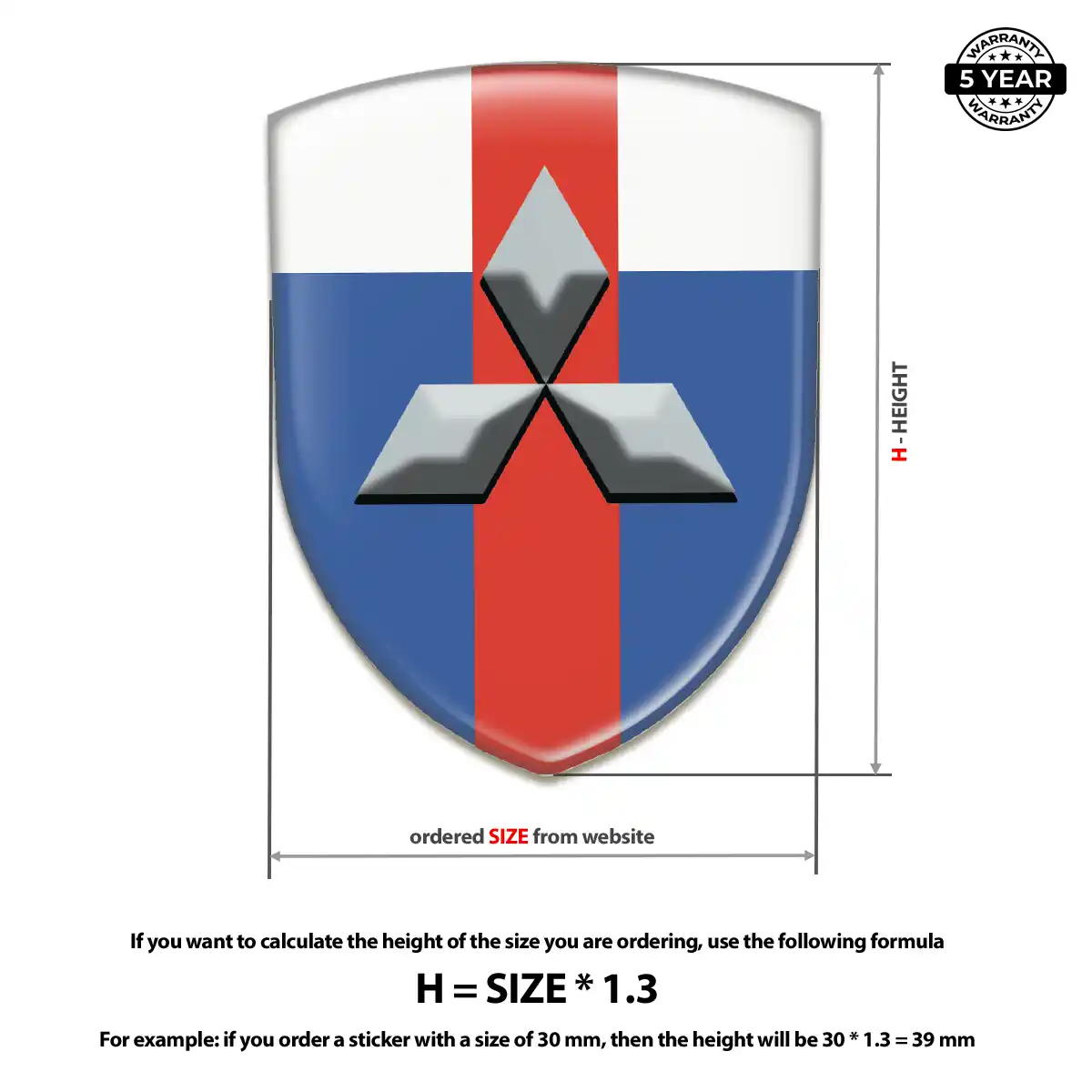 Mitsubishi Emblem Crest Sleek Style