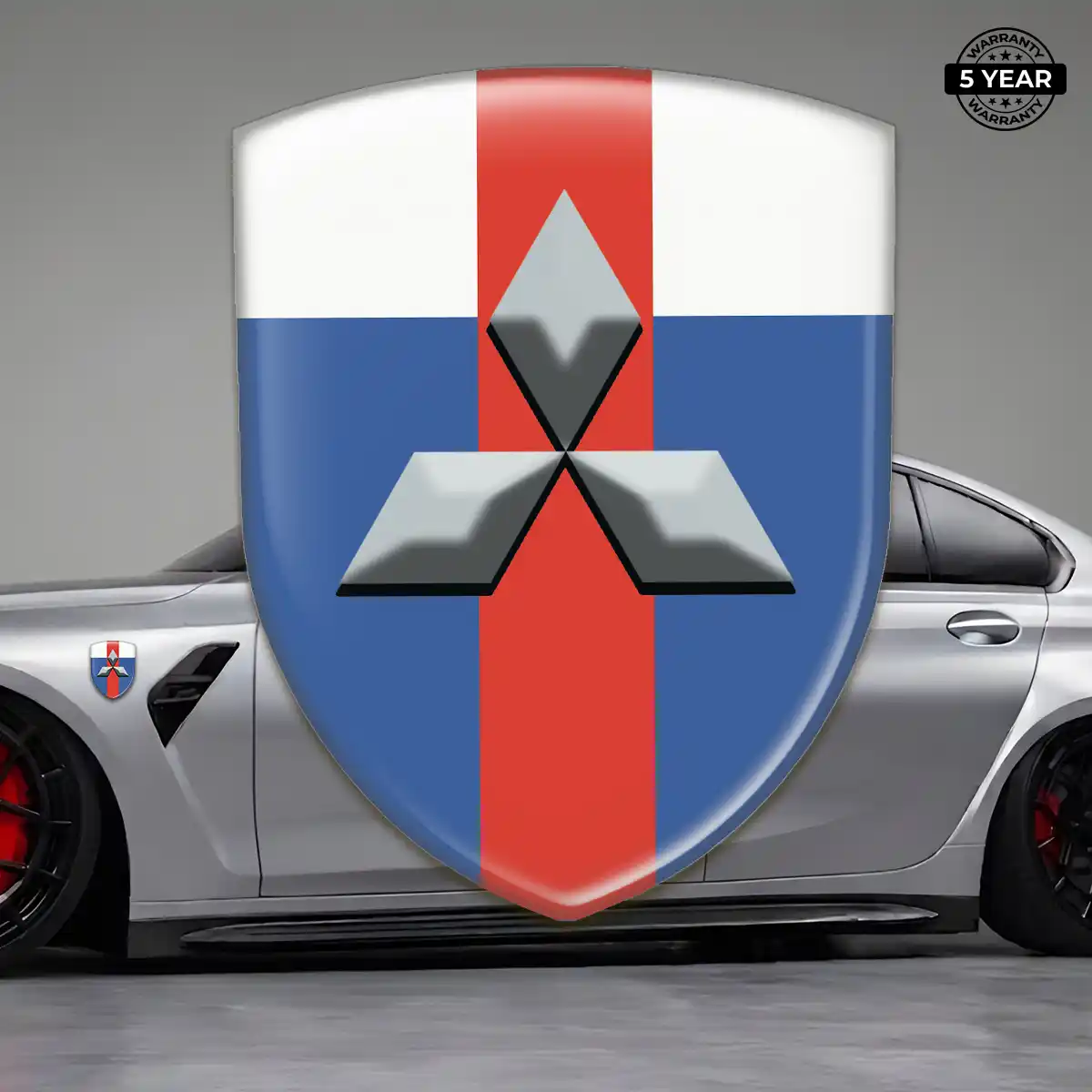Mitsubishi Emblem Crest Sleek Style