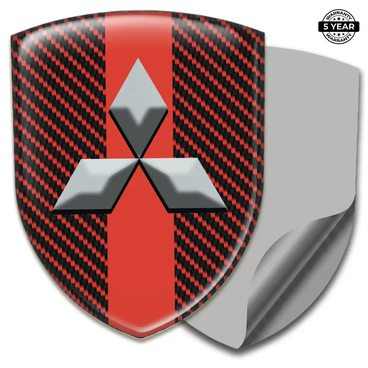Mitsubishi Emblem Domed Badge Exclusive Series