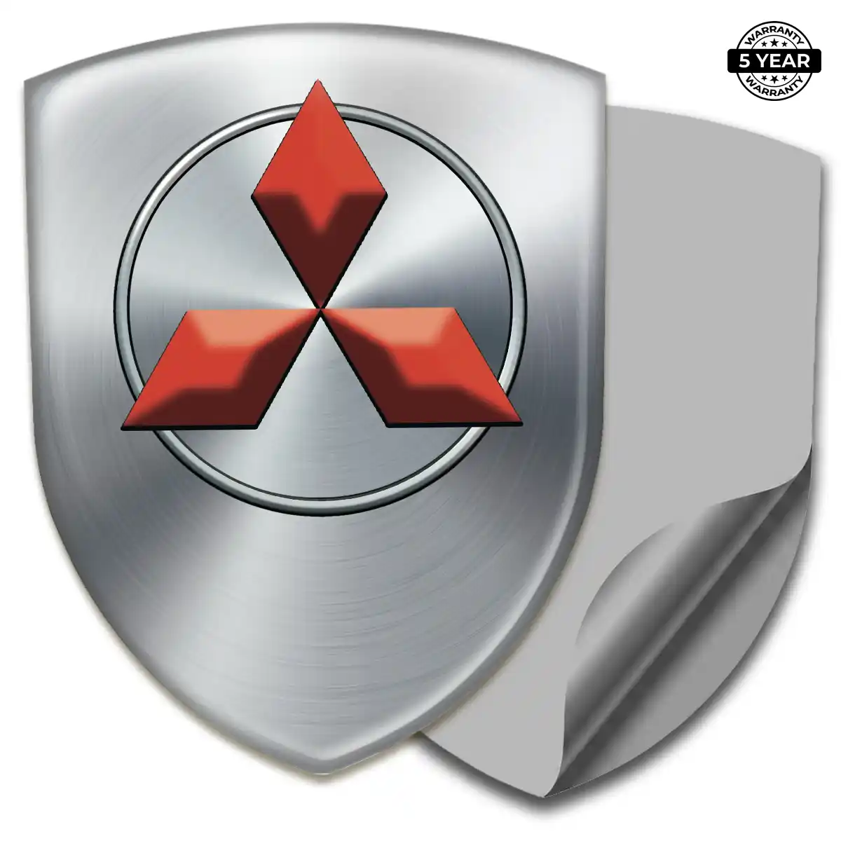 Mitsubishi Emblem Domed Badge Noble Edition