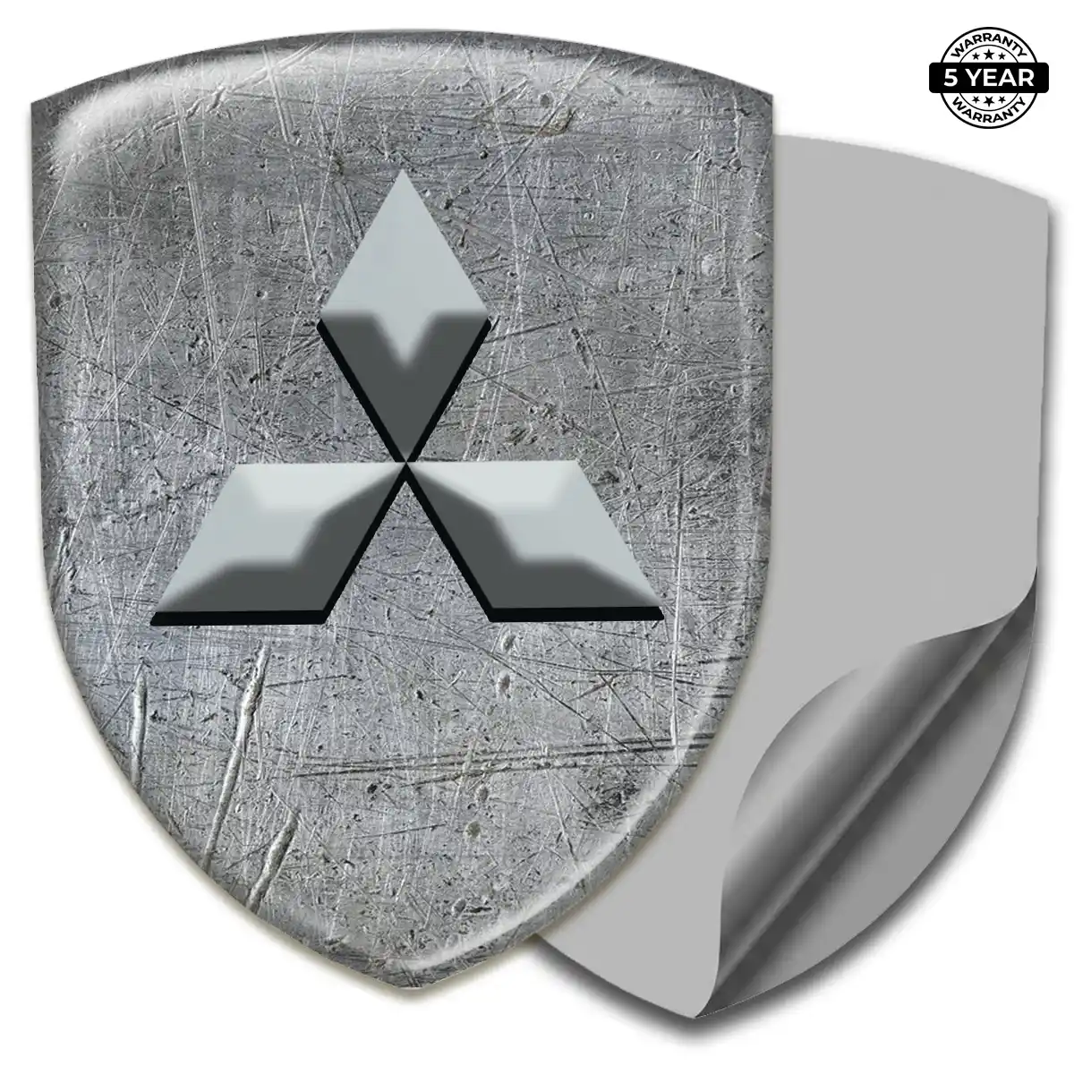 Mitsubishi Emblem Domed Badge Superior Craft