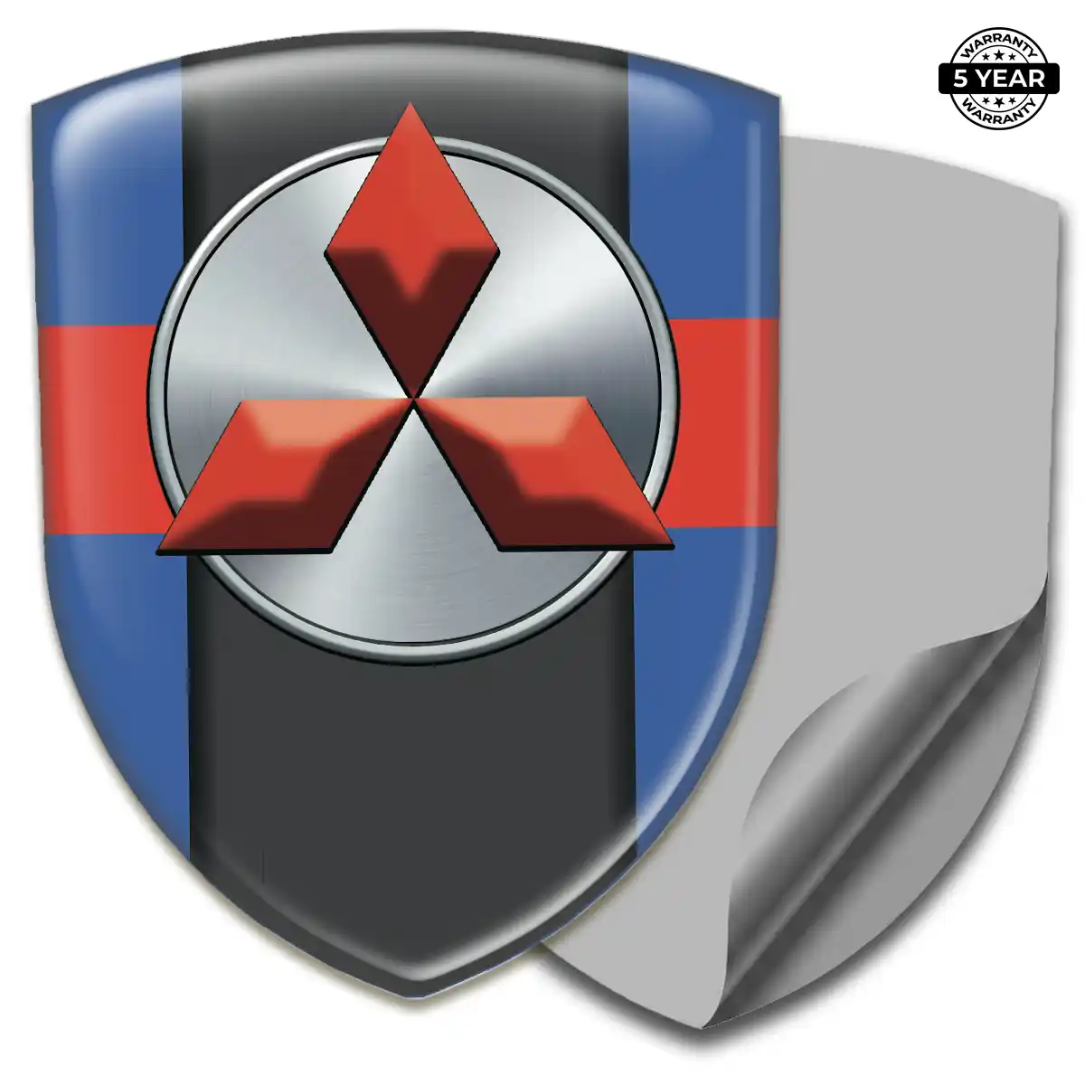 Mitsubishi Emblem Logo Badge Deluxe Edition