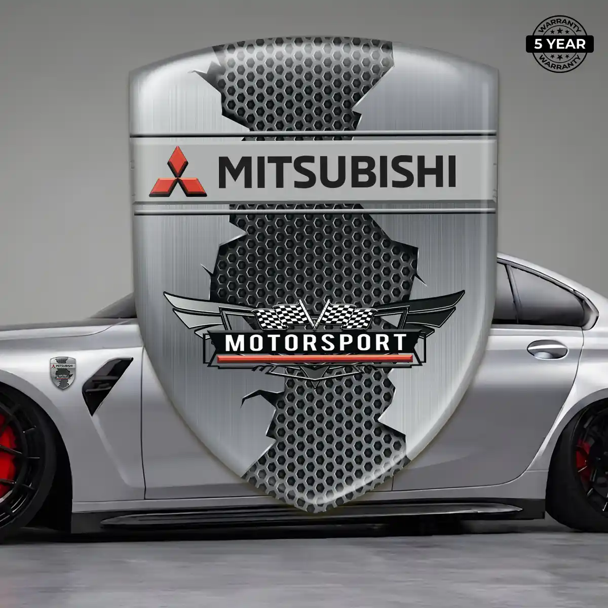 Mitsubishi Emblem Logo Badge Elite Edition