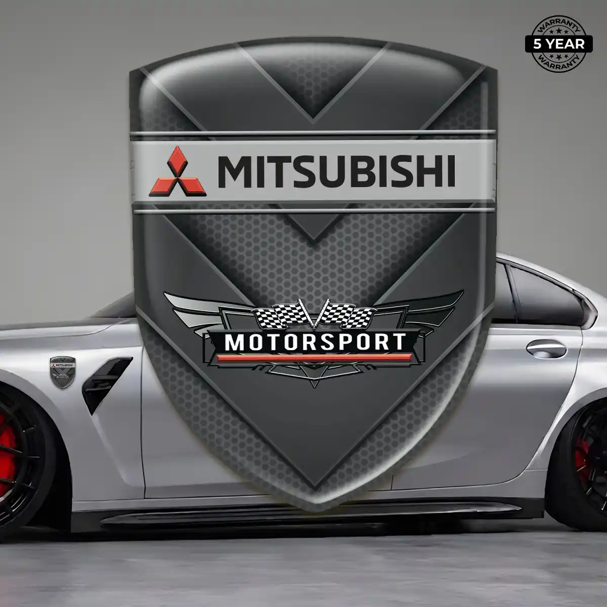 Mitsubishi Emblem Logo Badge Noble Edition