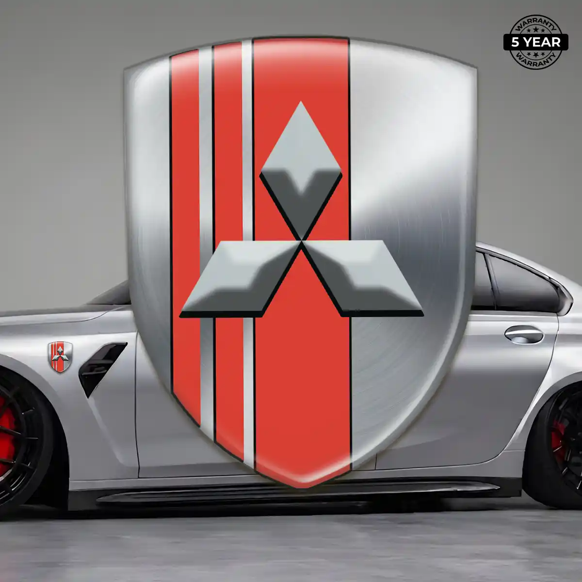 Mitsubishi Emblem Logo Badge Signature Grade