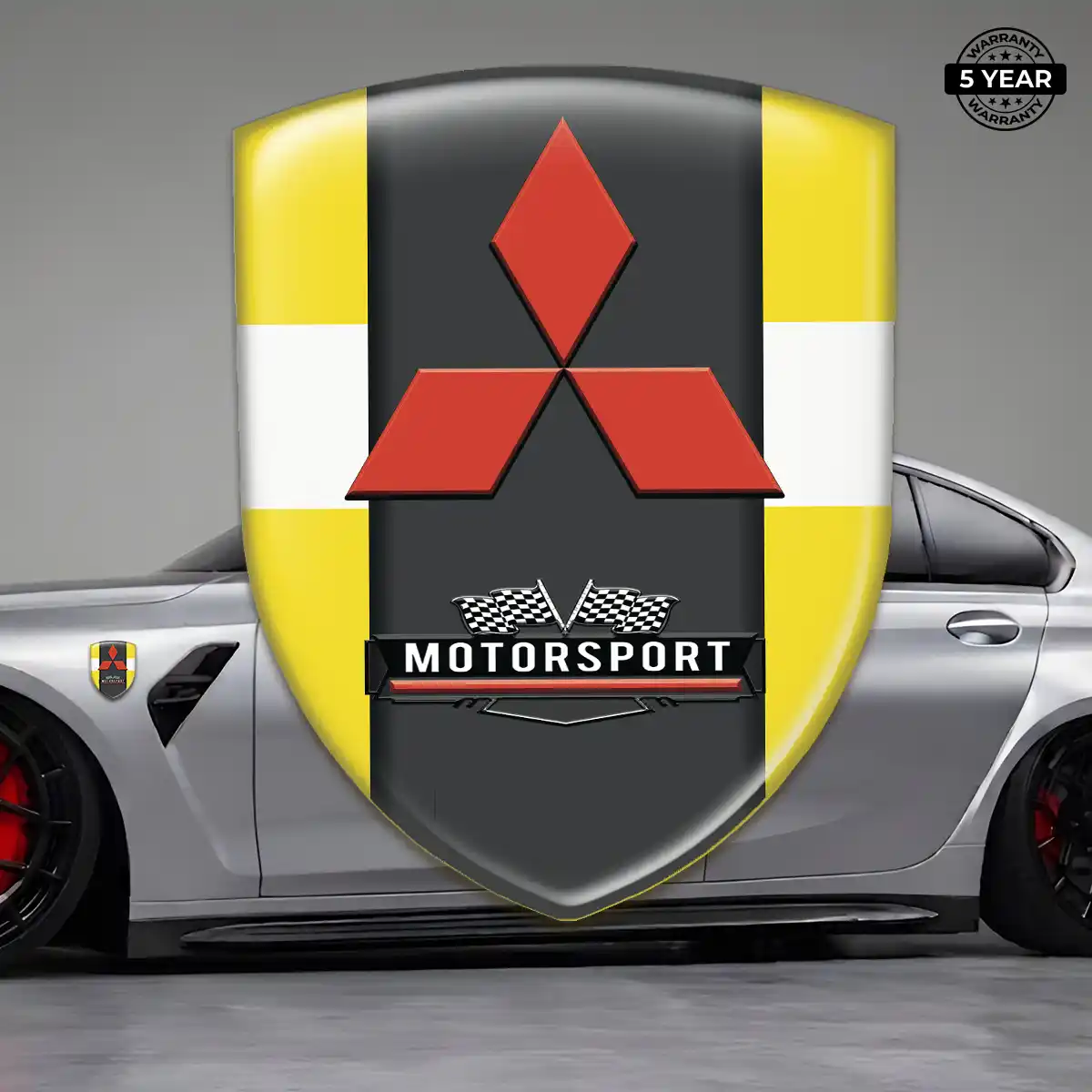 Mitsubishi Emblem Logo Elite Finish