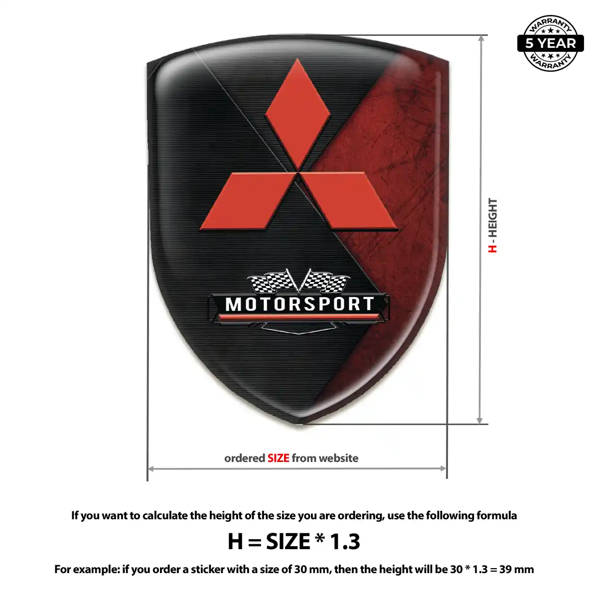 Mitsubishi Emblem Logo Exclusive Series