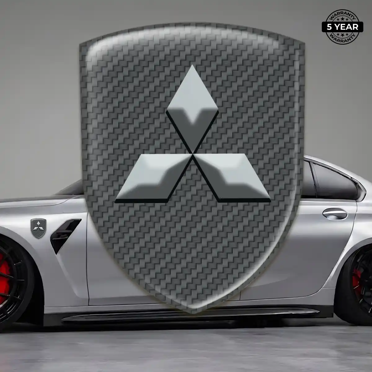 Mitsubishi Emblem Logo Opulent Line
