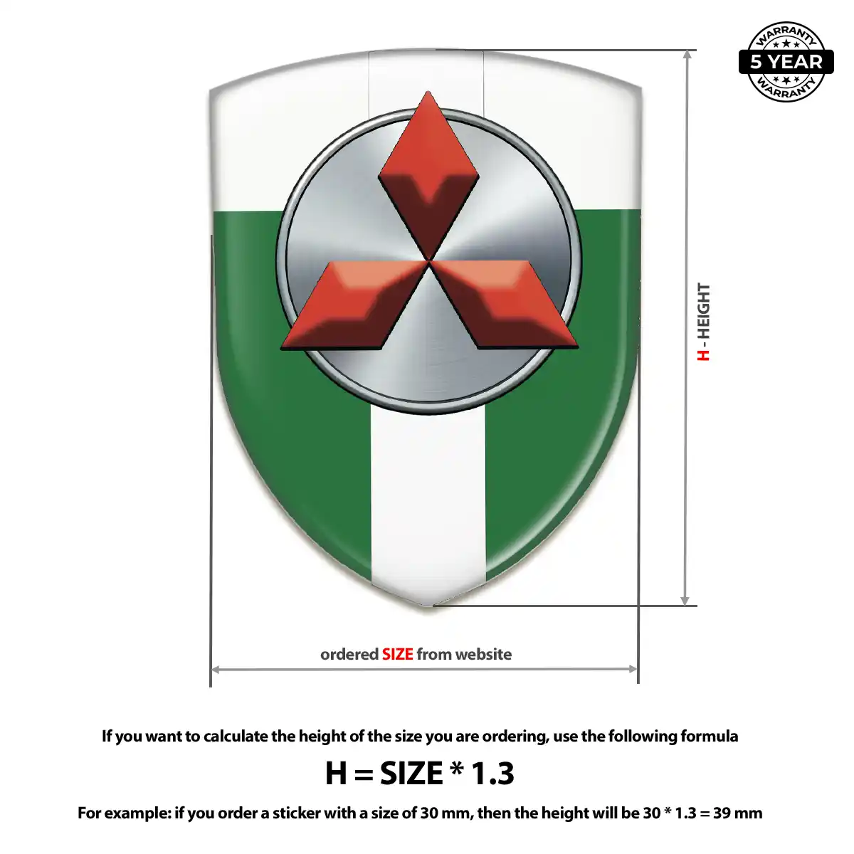 Mitsubishi Emblem Logo Prestige Line