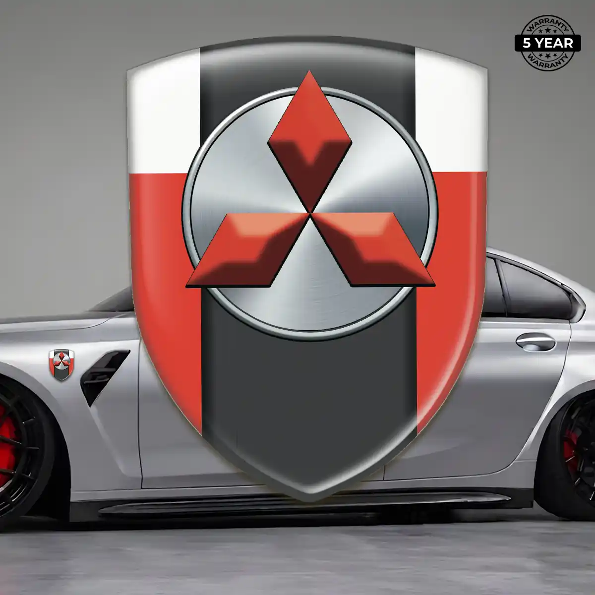 Mitsubishi Emblem Logo Refined Design