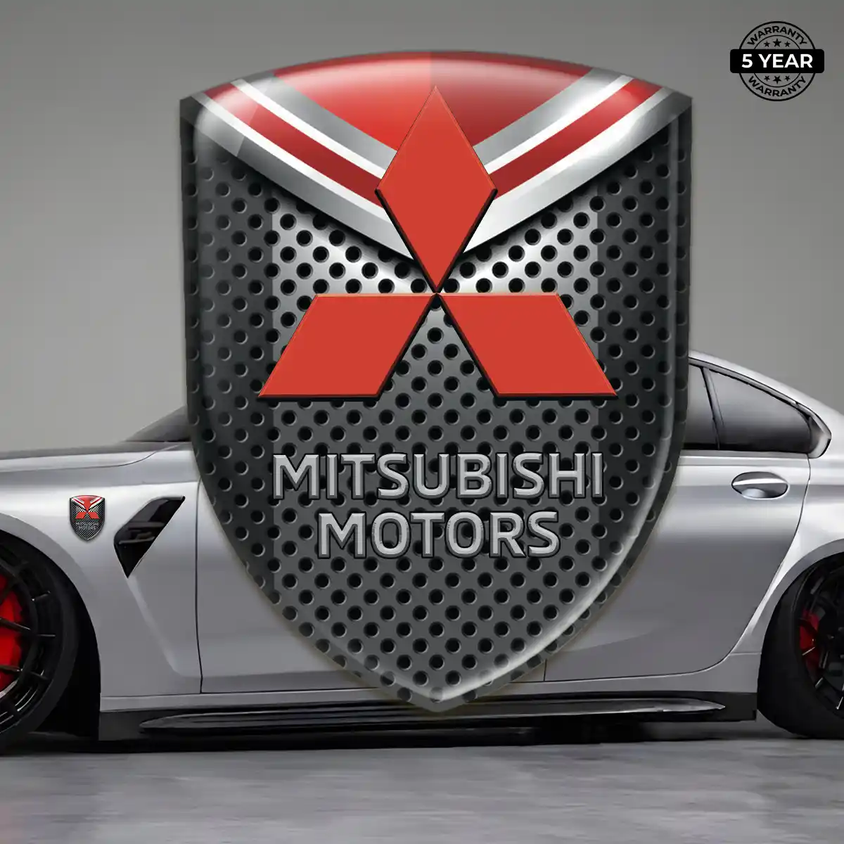 Mitsubishi Emblem Logo Sleek Style